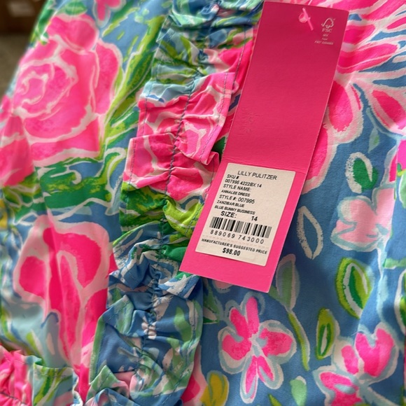 *NWT* Lilly Pulitzer ๐ KIDS ANNALEE DRESS ๐ - Picture 4 of 4